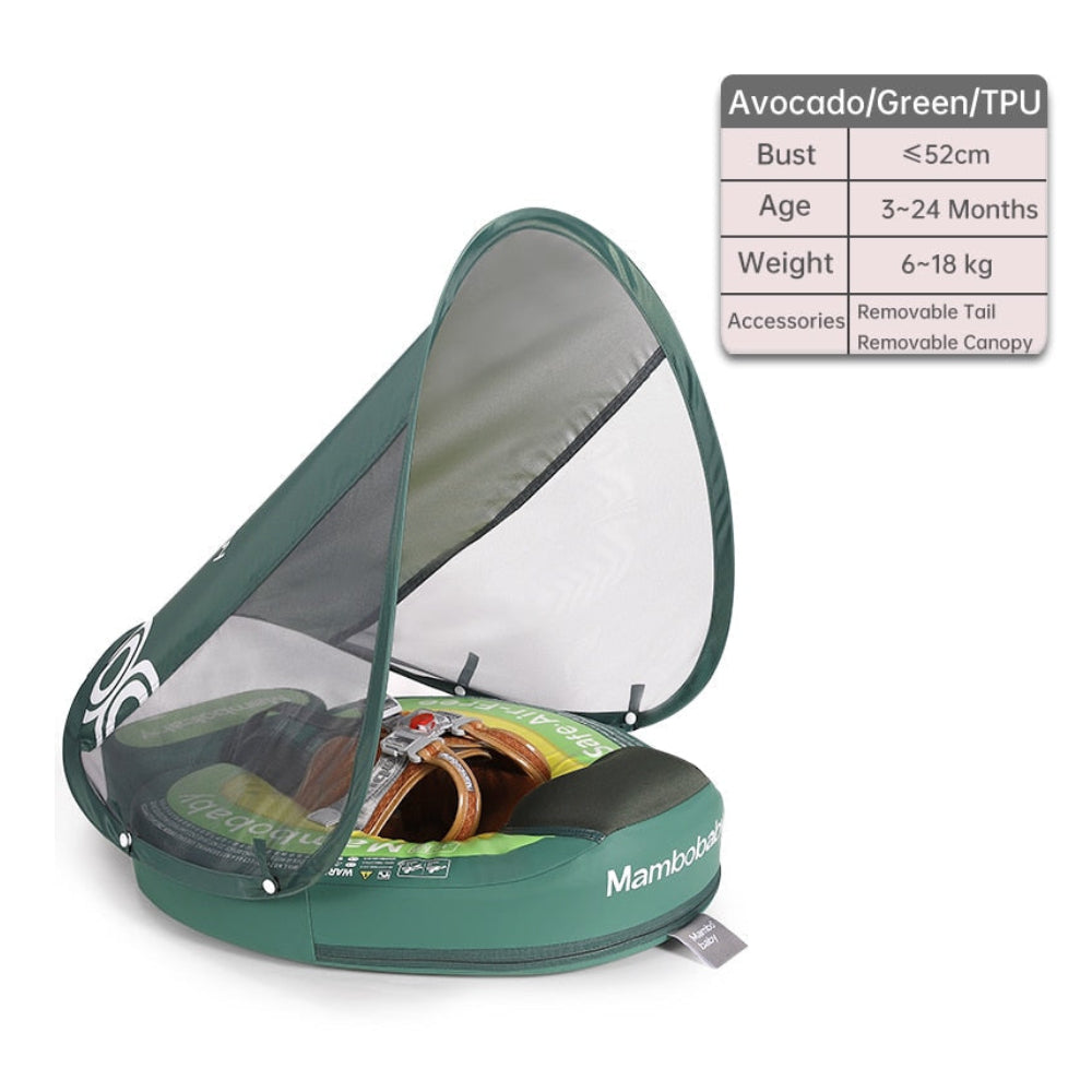 Mambobaby Float, Mambo Baby Float, Mambobaby, Mambobaby Float with Canopy, Baby Float with Canopy, Baby Pool Float, Baby swim Float
