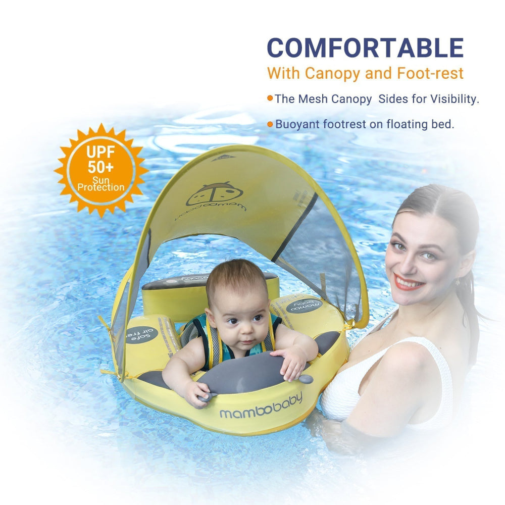 Mambobaby Float, Mambo Baby Float, Mambobaby, Mambobaby Float with Canopy, Baby Float with Canopy, Baby Pool Float, Baby swim Float